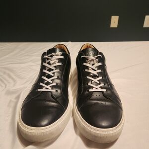 Size 10 black Greats Royal low top sneakers